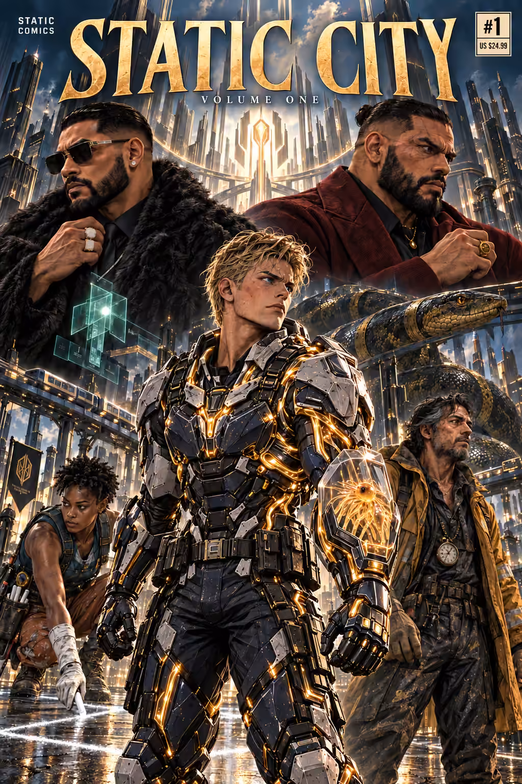 STATIC City Volume One — cover
